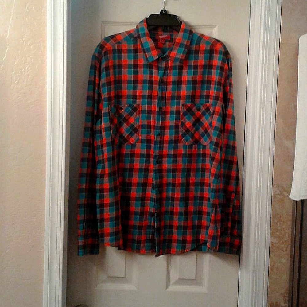 Young Men's flannel shirt.